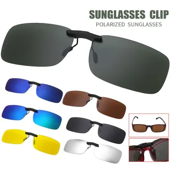 

Unisex Lightweight UV400 Clip-on Polarized Sunglasses Driving Cycling Eyewear Glasses Multipurpose Driver Night Vision Goggles
