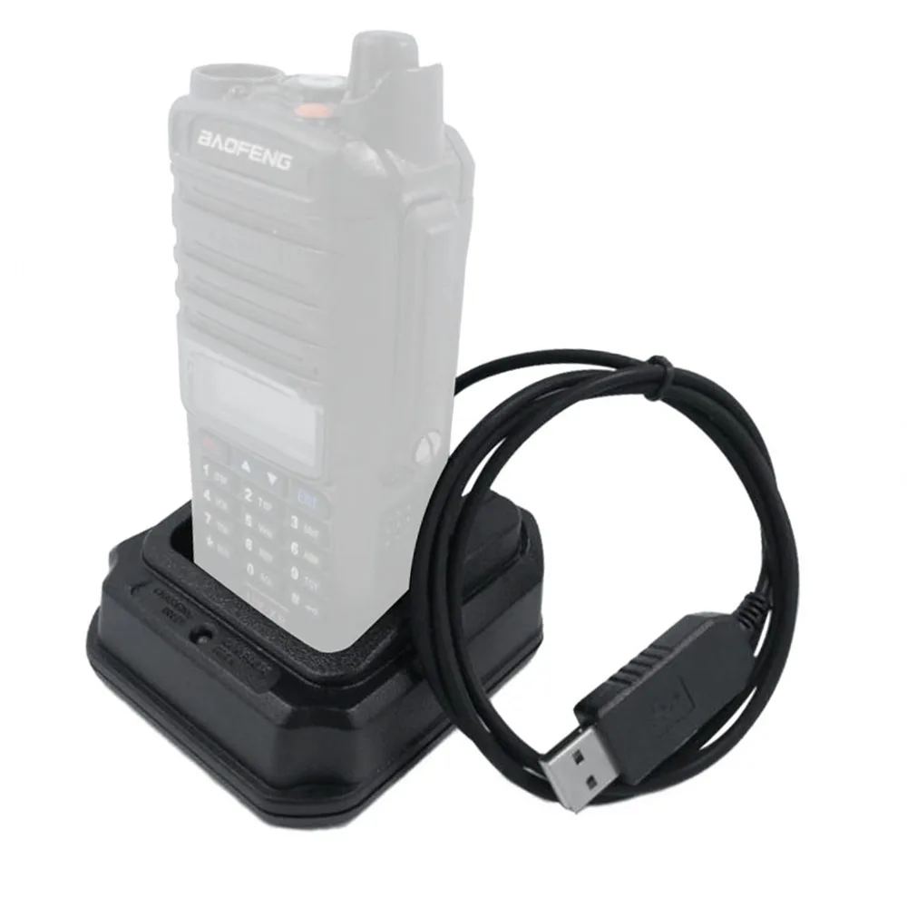 Для Baofeng UV-9R Водонепроницаемый USB зарядное устройство для BaoFeng UV-XR A-58 UV-9R плюс GT-3WP UV-5S водонепроницаемое Любительское радио UV9R