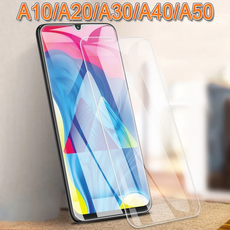 20 защитный Стекло на samsung A50 A40 A30 A20 A10 50 40 30 10 Экран, камера для Galaxy Броня лист Закаленное стекло пленка