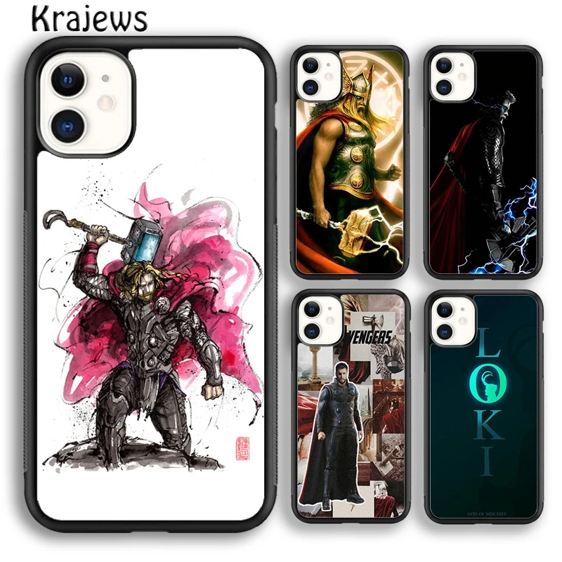 Thor The God Of Thunder Cover Per Iphone 15 Se2020 14 6 7 8 Plus Xs Xr 11 12 Mini 13 Pro Max Coque Shell Fundas