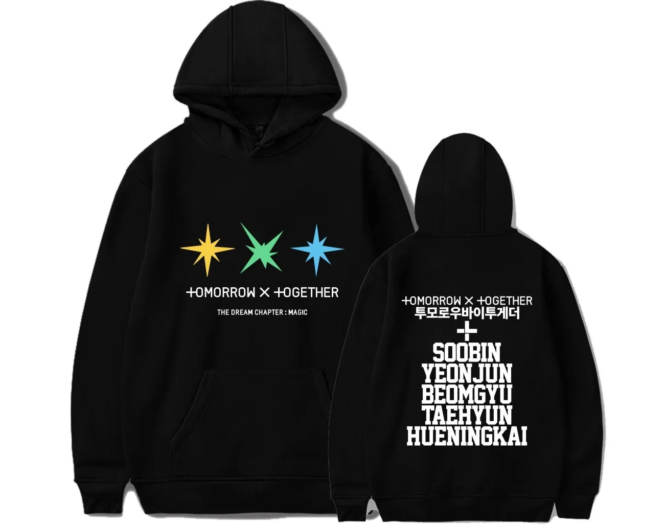 KPOP TXT толстовки, толстовка, Повседневная Толстовка с капюшоном размера d размера плюс 4XL, товар TAEHYUN BEOMGYU Yeonjun TAEHYUN
