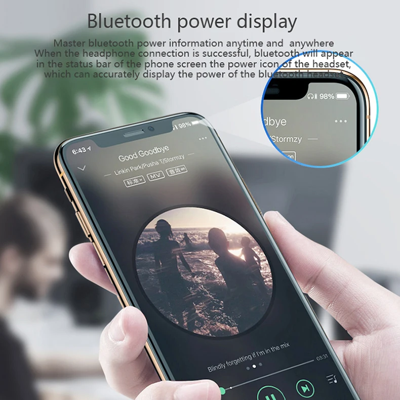 TWS V09 наушники-вкладыши стереонаушники Bluetooth 5,0 сенсорное управление Портативный hifi стерео истинные беспроводные наушники 4h время воспроизведения музыки