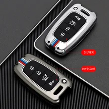 Porte clés intelligent avec 3/4 boutons, coque de rechange pour voiture, pour KIA Forte Sportage K2 K5, Hyundai Genesis Coupe Sonata ix35 