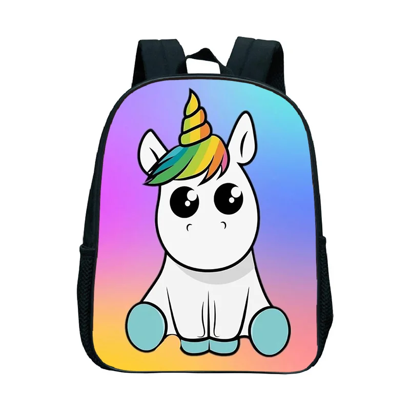Детский рюкзак для малышей Kawaii Рюкзаки с единорогом школьные сумки для мальчиков и девочек первичные сумочки для детского сада дорожные сумки