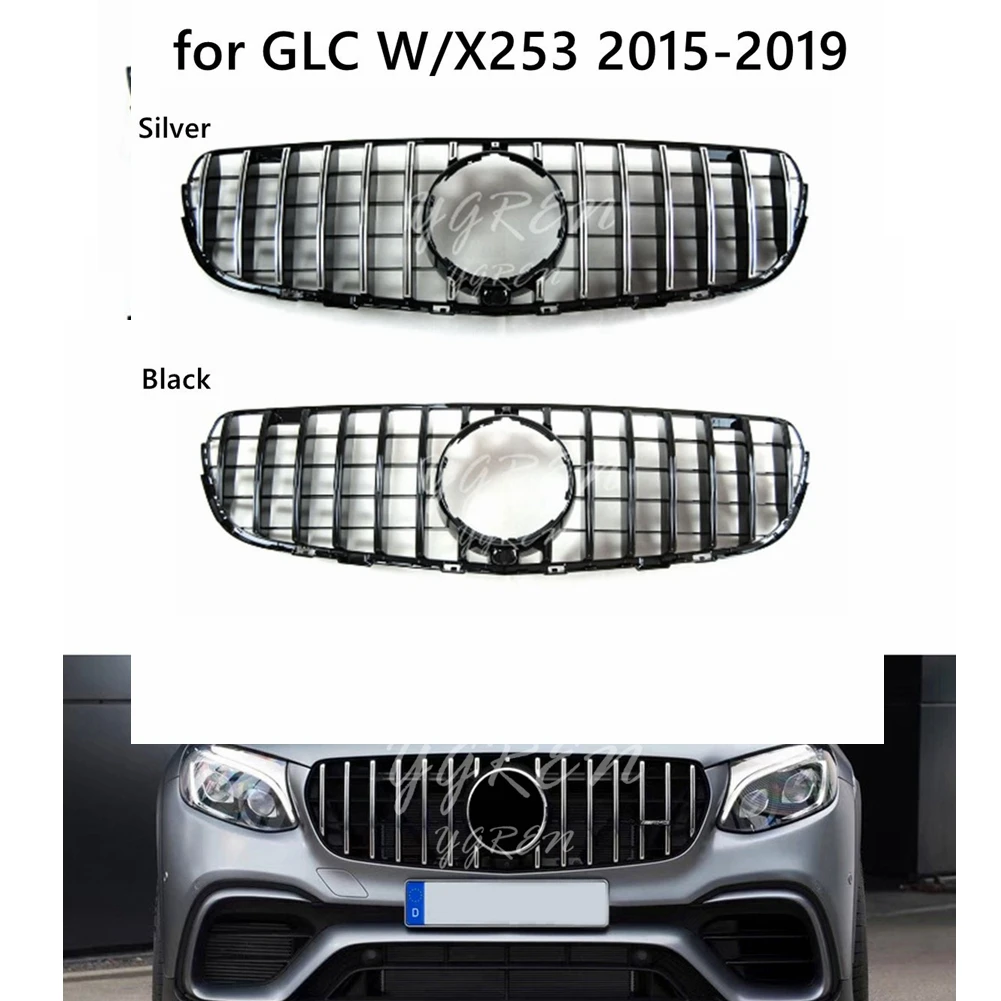 Решетка для гоночных грилей Для AMG GTR Style GLC Class W253 X253 GLC43 GLC200 GLC250 GLC300 GLC450|Гоночные