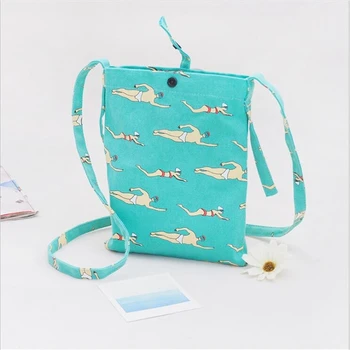 

Hot Cartoon Girls Cute Shoulder Bag Cartoon Coin Purse Mini Messenger Bags Kids Gift Female Clutch Purse Phone Bags Canvas Flap