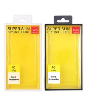 

100 pcs For iPhone 11Pro Max Phone Cases PVC Plastic Retail Packaging Plastic Package Box For Samsung S10 S10plus case