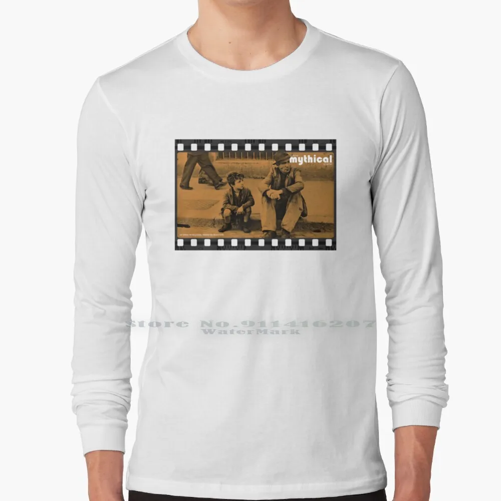 Sce? Ne Mitical Scene - Le Voleur De Bicyclette T Shirt 100% Puro Cotone Le Voleur De Bicyclette Ladri Di Biciclette Cinema Mo