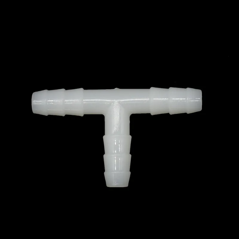 3/" шланг тройник делитель воды штыревой Соединитель 8 мм футболка питьевой фонтаны штыревой Соединитель 8/11 Племенной кролик принадлежности 200 шт