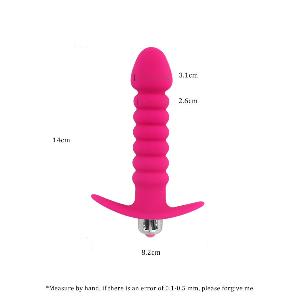 EXVOID Dildo Vibrators Sex Toys for Women Men Gay Silicone Erotic Anal Beads Butt Plug for