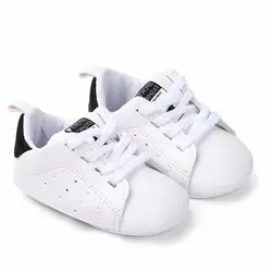 0-18 месяцев, для маленьких мальчиков и девочек повседневная обувь мягкая подошва анти-тапки для детей ясельного возраста для ползунов