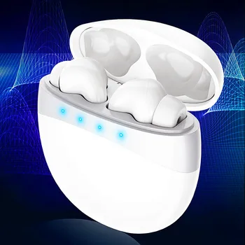 

Wireless Earphone Bluetooth 5.0 Touch Control Earbuds Cobblestone Design Headset Stereo Earset Sports Portable Noise Cancel