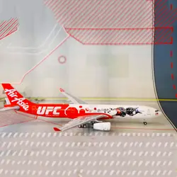 1:400 AirAsia A330-300 Fighting Championship сплав литье под давлением модель самолета игрушка самолет коллекционное произведение искусства как подарок