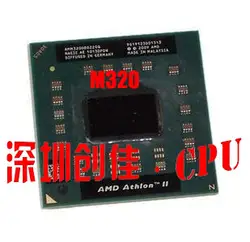 Оригинальный AMD Athlon II Dual-Core мобильный M320 AMM320DBO22GQ ноутбук Процессор процессор ноутбука M360 M340 P320 P340 N350 N370