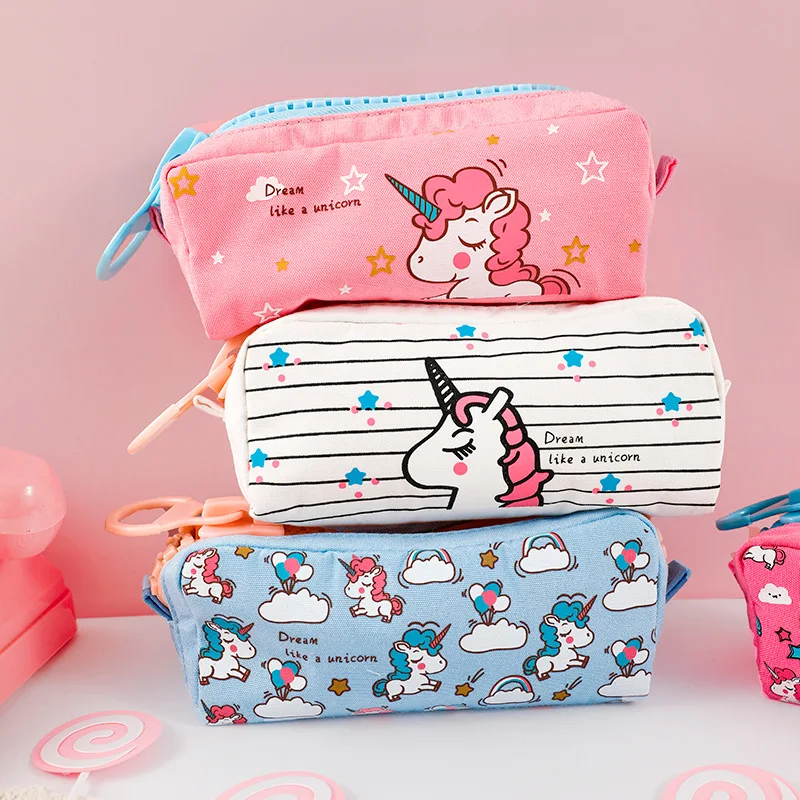 

1 шт., пенал на молнии для канцелярских принадлежностей