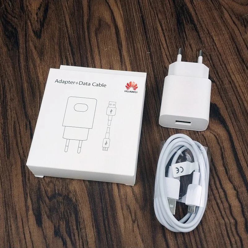 EU charger set Huawei P smart Зарядное устройство QC2.0 быстрое путешествие ЕС 18 Вт micro usb кабель зарядки адаптер для Y7 Y6 Y5 Prime nova 3i 2e mate 8 P8 P7 - Тип штекера: EU charger set