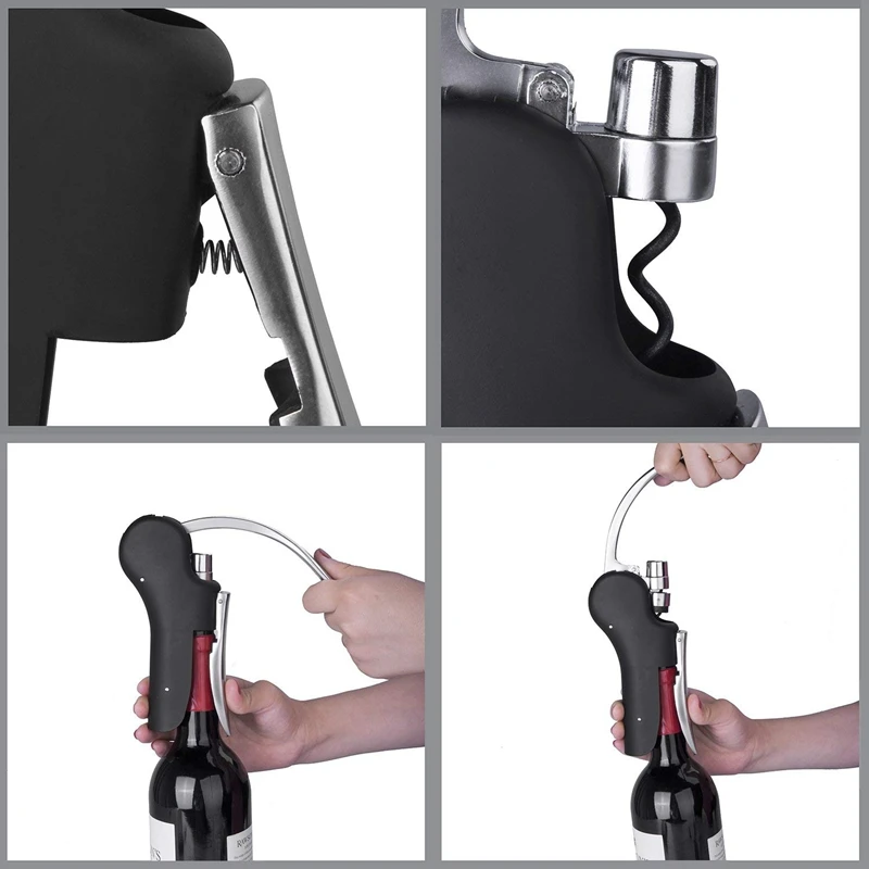 Wine Tool Set Wine Opener Bar Lever Corkscrew Convenient Bottle Openers