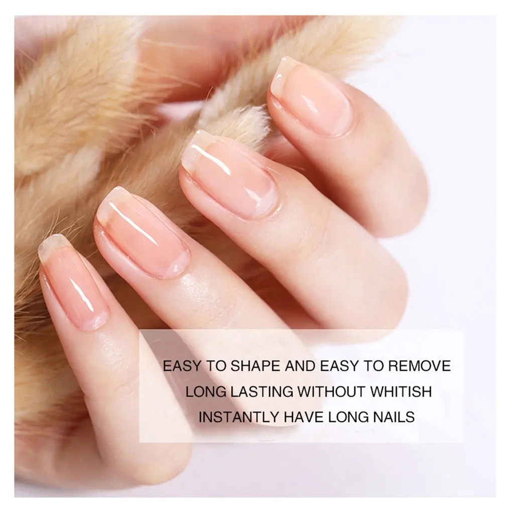 10/20 pcs Fiberglass With Fiber Builder Gel Nail Polish Set Quike Poly Gel Vernis Semi Permanant UV Lamp Manicure Set#YH1