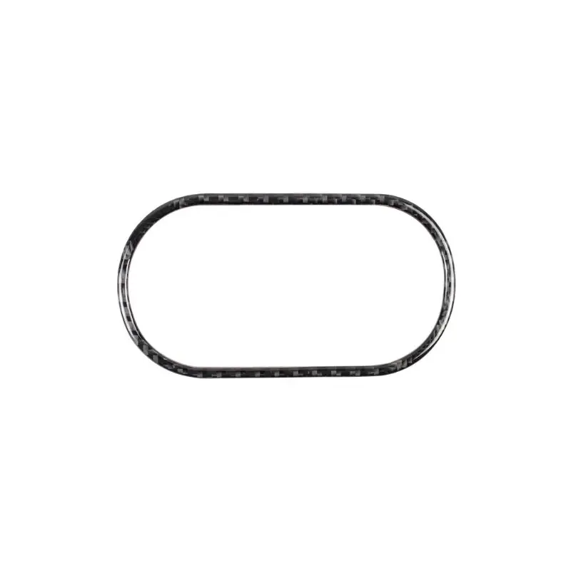 

For Porsche Macan 2015-2016 Carbon Fiber Car Head Light Lamp Switch Button Cover Trim Sticker