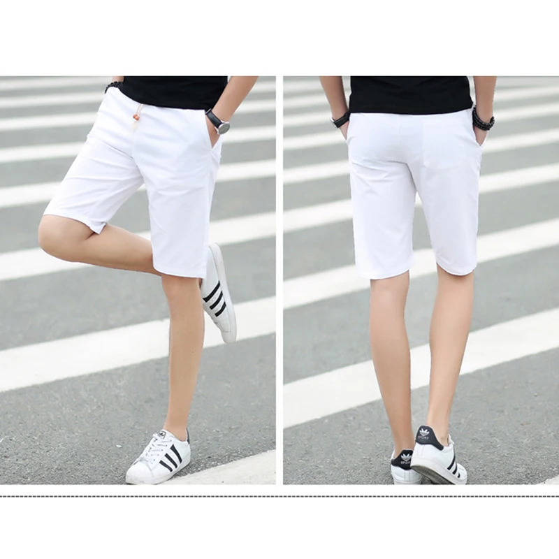 Летние хлопковые шорты размера плюс мужские модные брендовые пляжные шорты дышащие мужские повседневные шорты удобные короткие размера плюс Y