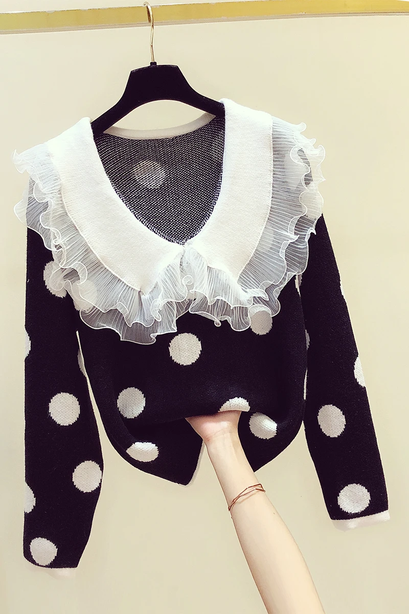 2020 New Autumn Winter Sweet Tops Women Pullovers