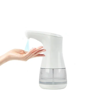 

360ml Foam Liquid Dispenser Automatic Alcohol Disinfectant Sensor Touchless Hand Washer Soap Dispenser Pump For Bathroom
