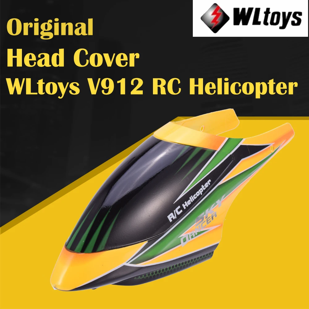Rc самолет вертолет части головка крышка навес Wltoys дистанционное управление V912 с