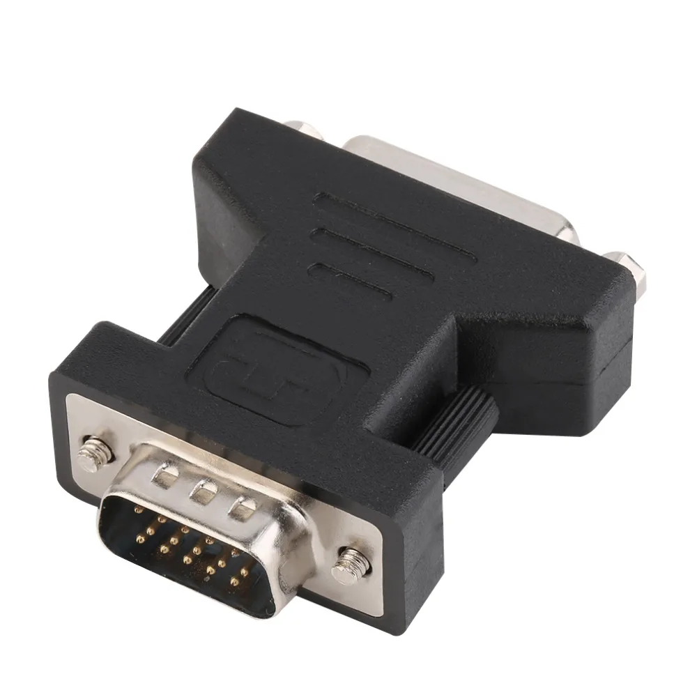 2016 новейший DVI (24 + 5) Dual Link Female to VGA 15 монитор для мужчин адаптер конвертер