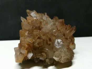 

234.3gNatural crystal cluster quartz mineral specimen, furniture ornament