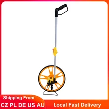 Lazer mesafe ölçer 0-9999.9M telemetre katlanabilir mesafe ölçüm tekerleği çok amaçlı telemetre