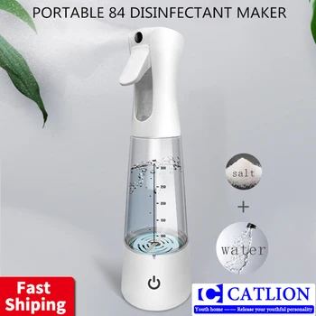 

USB 84 Disinfection Water Maker Machine Reusable Sodium Hypochlorite Generator Cleaning Stain Remover Disinfection Water Machine
