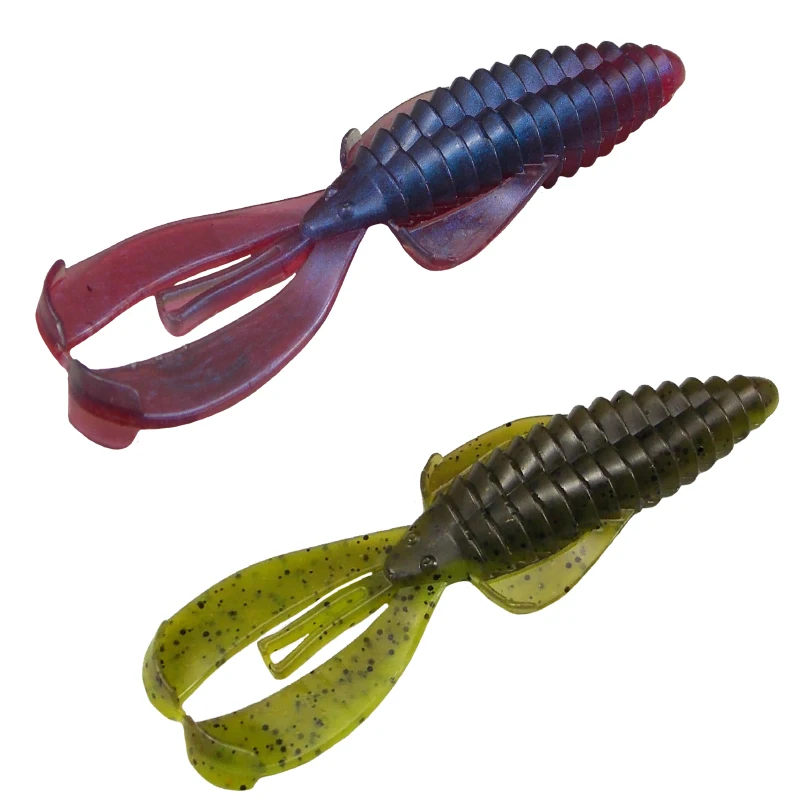 KESFISHING приманки новый Rage ошибка Craw 100 мм 8 2g 6 штук рыболовная приманка мягкие Leurre