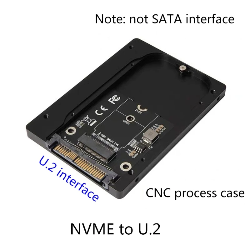 Adaptador Conversor de Compartimento Ssd Pcie m2 com Emenda de para Nvme M.2 M-chave - Image 3