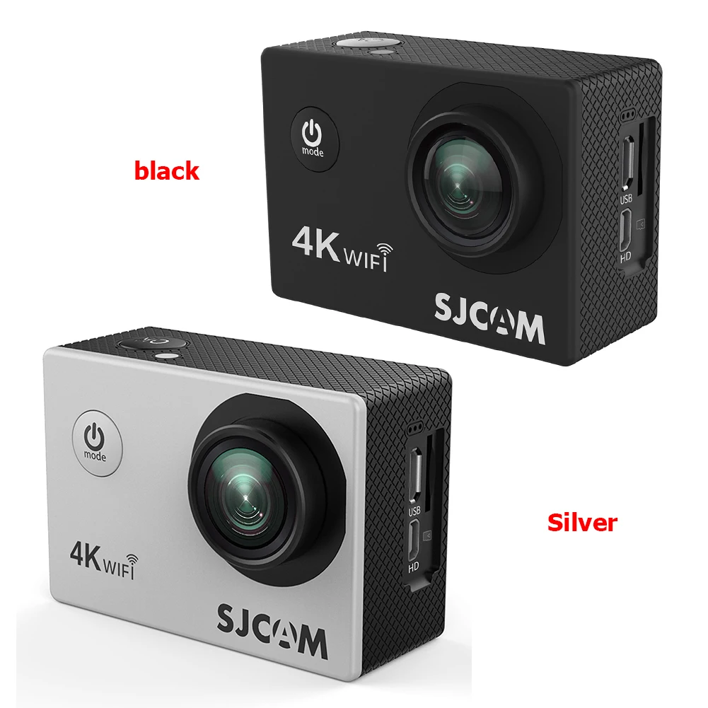 SJCAM SJ4000 aire 2,0 pulgadas Cámara de Acción HD 4K WIFI impermeable de los deportes DV videocámara para bajo el agua al aire libre ciclismo