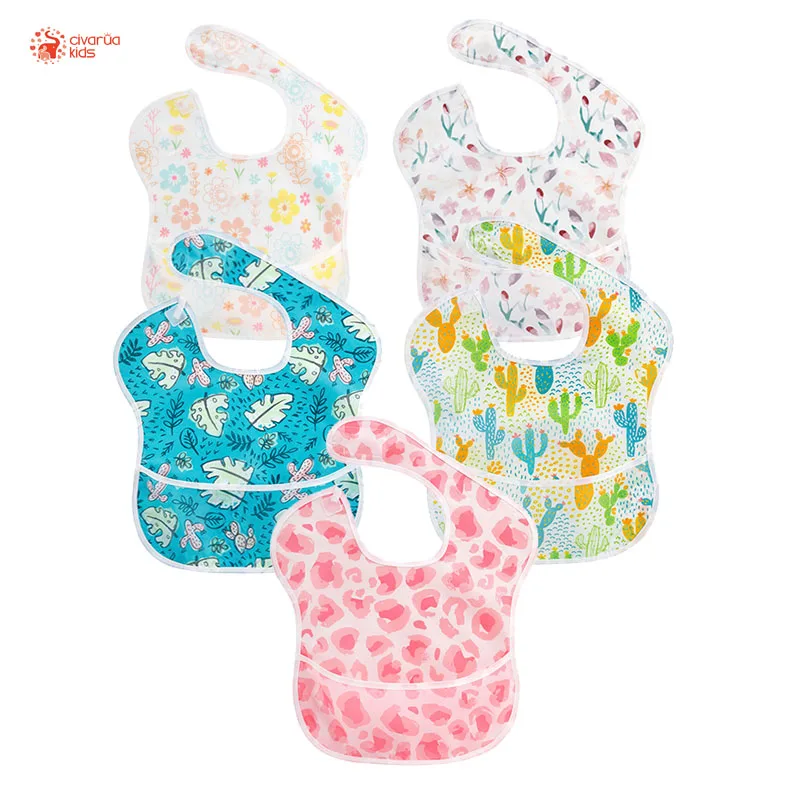 4 шт./лот модные водонепроницаемые термополиуретановые моющиеся детские