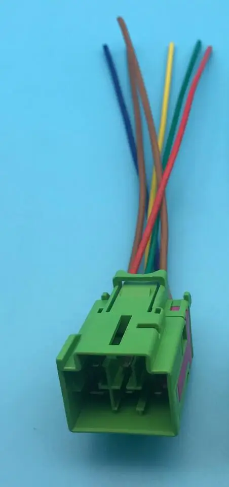 4F0 937 741F композитный 6-way машинный коннектор для вентилятора жгут проводов разъем с терминалом - Название цвета: 10 pcs