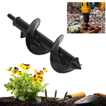 1PCS Earth Auger Hole Digger Tools Planting Machine Drill Bit Fence Borer Petrol Post Hole Digger Garden Tool