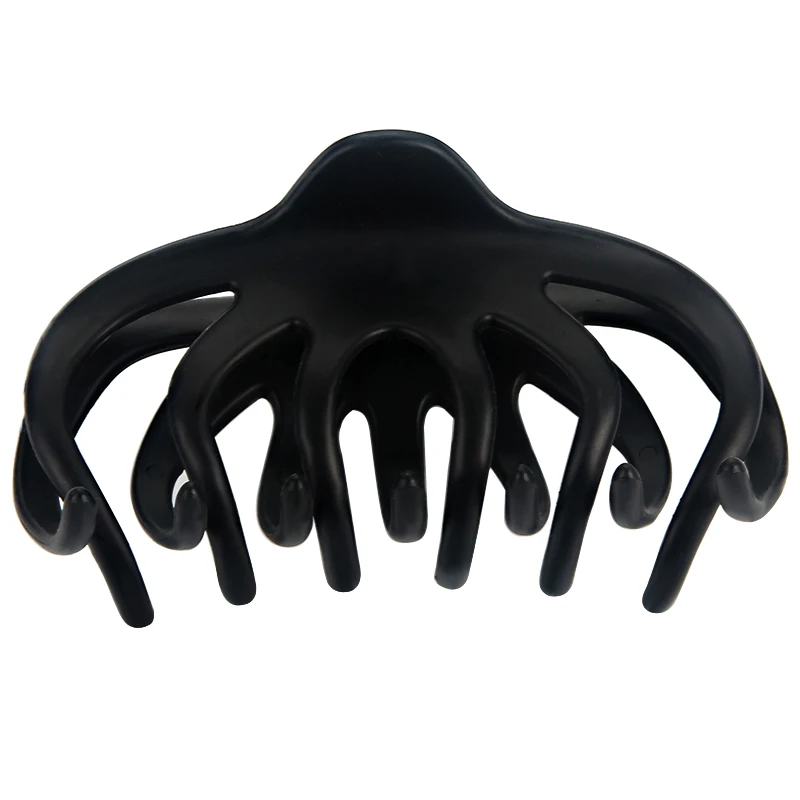 black Hair Claws Большой цветок когти для волос для женщин заколки для волос заколка-краб черные заколки для волос для женщин аксессуары для волос заколки для цветов - Цвет: black Hair Claws
