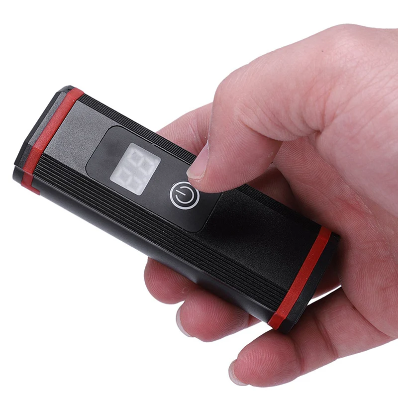 Водонепроницаемый велосипедный светильник с зарядкой от Usb, велосипедный передний светильник, светильник-вспышка на руль, велосипедный головной светильник с ЖК-экраном(B-2600Mah