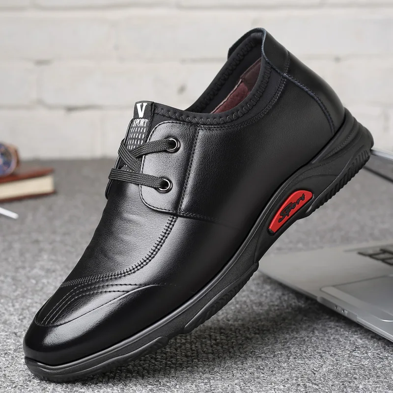 

LOTORY Men's Casual Hidden Elevator MEN'S SHOES Korean-style Trend Shoe Men's Comfortable Elevator Shoes 120102