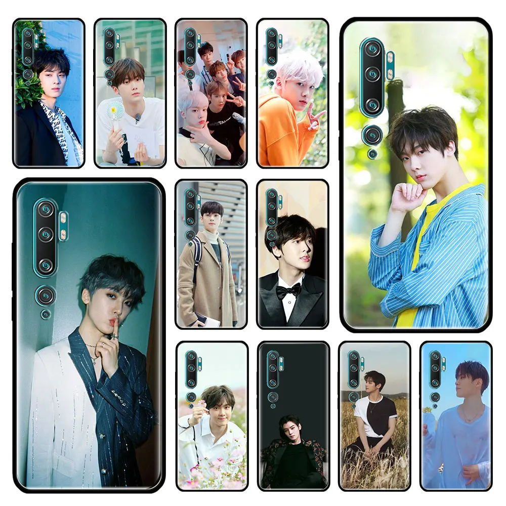 Чехол KPOP ASTRO для Xiaomi Mi Note 10 5G 9 9T CC9 CC9E A3 A2 Lite Poco X2 F2 M2 Pro черный чехол телефона из