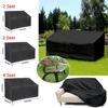 Waterproof Chair Cover, Garden Park Patio Outdoor Benches Furniture Sofa Rain and Dust Protector, 2 Seats, 3 Seats, 4 Seats 1