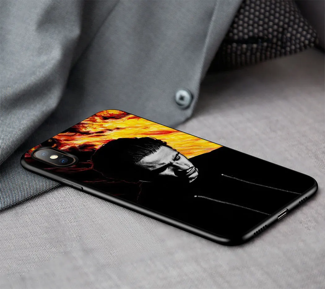 IYICAO Nekfeu Rapper Мягкий силиконовый чехол для iPhone 11 Pro Max XR X XS Max 6 6S 7 8 Plus 5 5S SE чехол для телефона