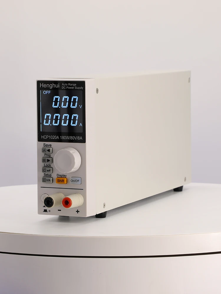 Henghui 조정 가능한 DC 전원 공급 장치, 80V 5A LED 디지털 실험실 벤치 전원, 안정화 전원 공급 장치, 전압 조정기 스위치