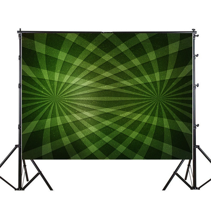 

WHISM Green Color Light And Shadow Interlaced Shading Theme Photography Background Cloth 7x5 Feet Horizontal Version Photo Cloth