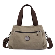 Сумка новая стильная женская Холщовая Сумка в Корейском стиле повседневная женская сумка на плечо универсальная Повседневная простая сумка на плечо