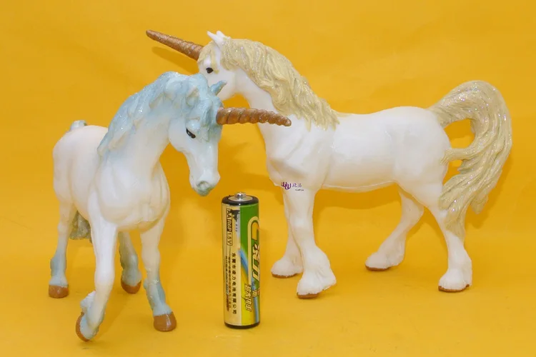 Myth Class Large Unicorn Static Model Doll Animal Model Plastic Emulate Toy