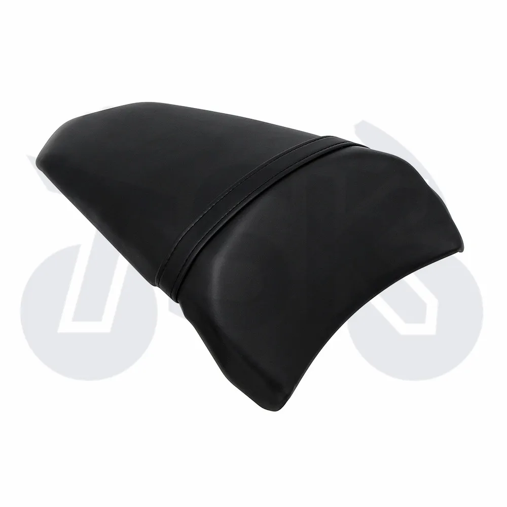 Rear Passenger Cushion Pillion Seat For Kawasaki ER-6F ER6F Motorcycle Black Leather Cover Cowl Pad
