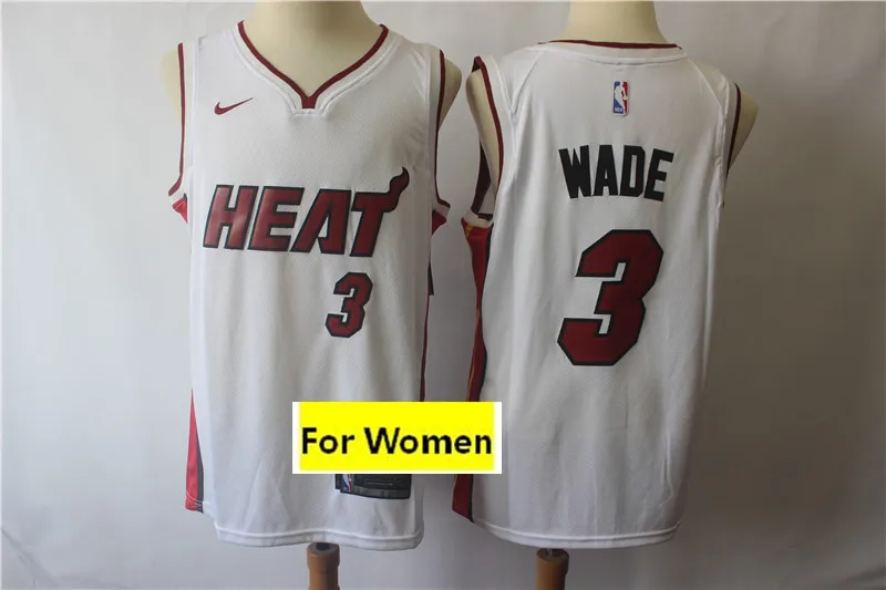 As photo Женский Молодежный детский бейсбольный мяч Майями Dwyane Wade Jimmy Butler трикотажные изделия - Цвет: As photo