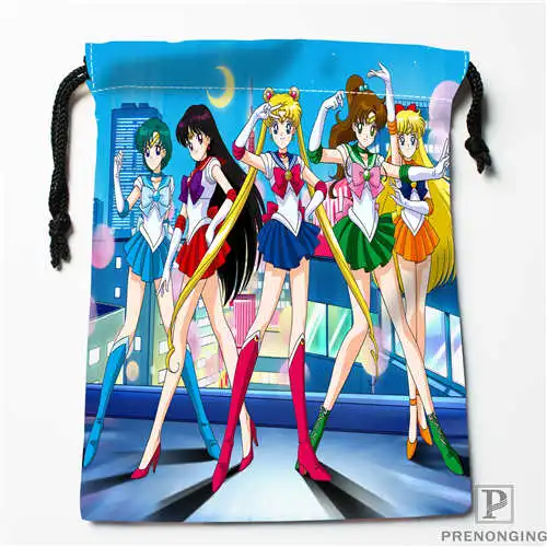

Custom Printing sailor-moon (1) Drawstring Shopping Bags Travel Storage Pouch Swim Hiking Toy Bag Unisex Multi Size18-12-31-135